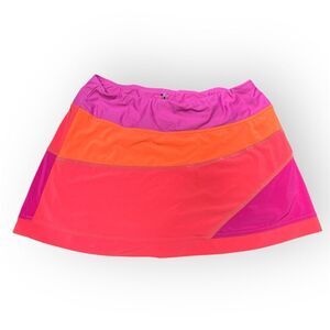 Title Nine Nimblene Skort with Mesh Shorts Pickleball Pink / Purple / Orange
